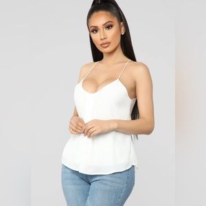 Fashion Nova White Top